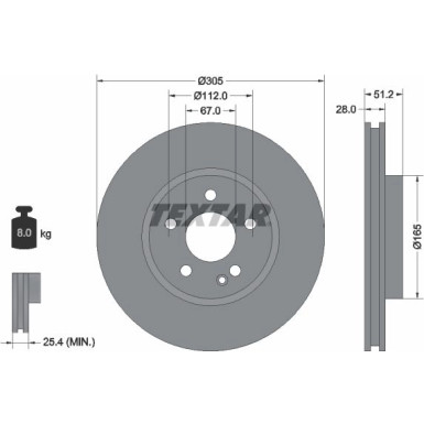 Bremsscheibe | 92296705