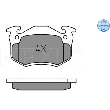 Bremsbelagsatz Renault P. Twingo 1.2 93-07 | 025 206 3415