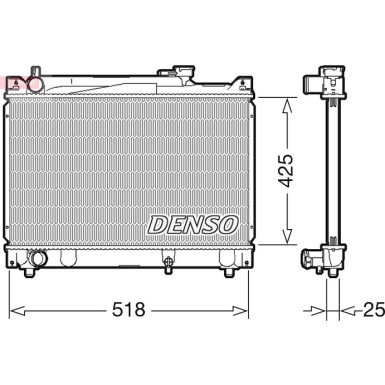 Denso | Motorkühler | DRM47030