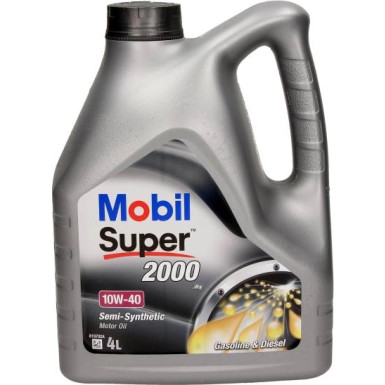 Mobil Super 2000 X1 10W-40 Diesel & Benziner Motoröl 4 Liter | 150865