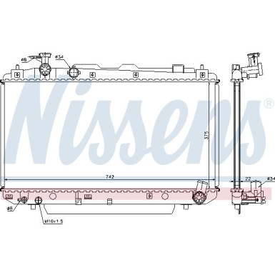 Wasserkühler PKW | TOYOTA RAV-4 00 | 64639A