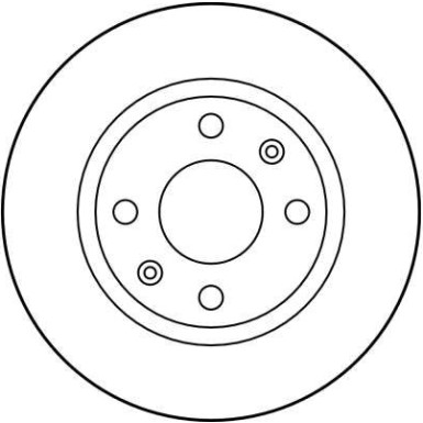 Bremsscheibe Peugeot S. 406 | DF2782