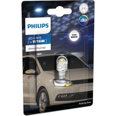 LED W16W 12V 1,8W W2.1x9.5d Ultinon Pro 3100 6000K 1St. Philips | 11067CU31B1