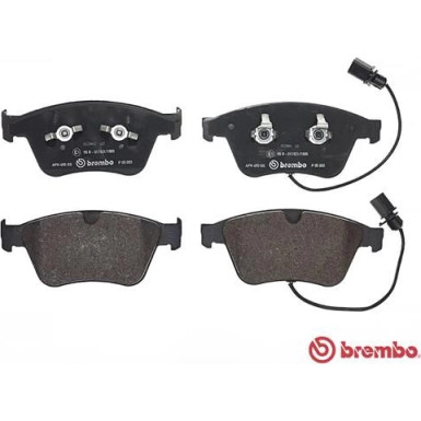 BREMBO Bremsklötze VA | BENTLEY Continental 03 | P 05 003