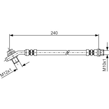 Bremsschlauch | AUDI A4 | 1987476332