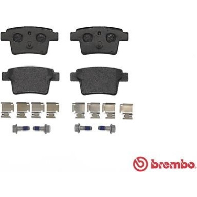 BREMBO Bremsklötze HA | FORD Mondeo/X-Type 00 | P 24 063