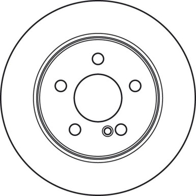 Bremsscheibe Db T. W204 07 | DF4948