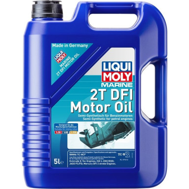 Liqui Moly Marine 2T DFI Motor Oil 5 l | 25063 | 5L Kanister Kunststoff