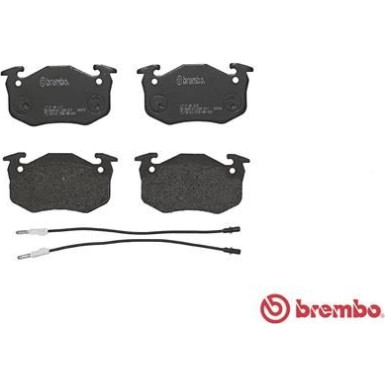 BREMBO Bremsklötze VA | RENAULT Rapid, Twingo 85-07 | P 68 015