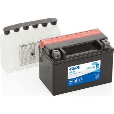 EXIDE Starterbatterie | ETX9-BS