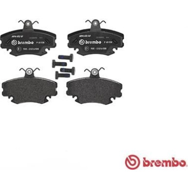 BREMBO Bremsklötze VA | RENAULT Megane/Clio/DACIA 90 | P 68 038