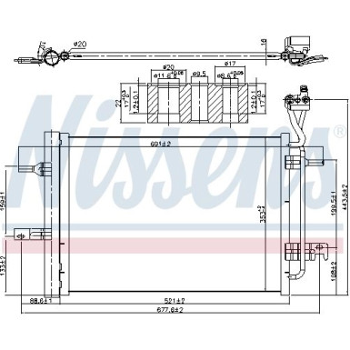 Kondensator PKW | Opel Meriva A (03-) | 940511