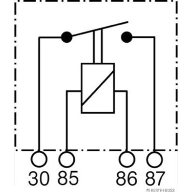 Relais, Arbeitsstrom | VOLVO 850 LS 2.4 91-94 | 75613184