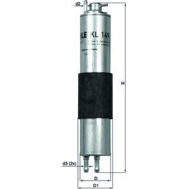 KNECHT Kraftstofffilter | KL 149