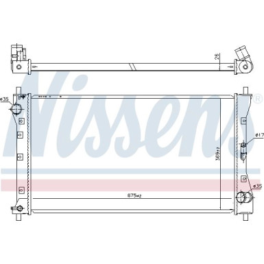 Wasserkühler PKW | Fiat Sedici 06 | 64256