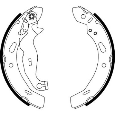 Bremsbacken | FORD Fiesta 08 | GS8814