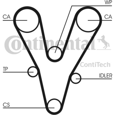 Zahnriemen | CT1096