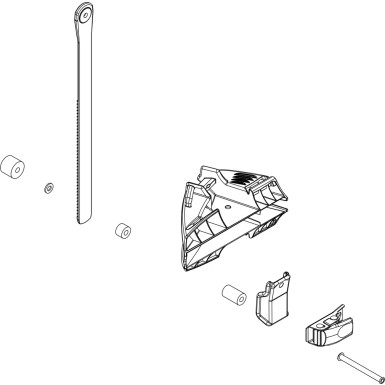 WW Wheel Holder Cmpl Left | THULE Ersatzteil | 1500054300