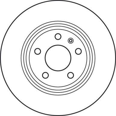 Bremsscheibe Vw T. A5 07 | DF4848