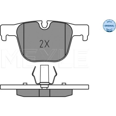 Bremsbelagsatz Bmw T. 3/4 11 | 252551417