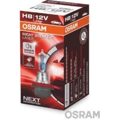 H8 Osram | 12V 35W PGJ19-1 NL | Night Breaker Laser | 64212NL