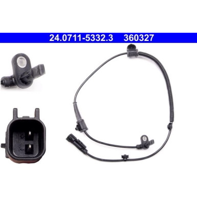 ATE ABS Sensor | 24.0711-5332.3