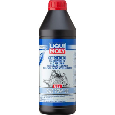 Liqui Moly Getriebeöl (GL5) 75W-80 1 l | 3658 | 1L Dose Kunststoff