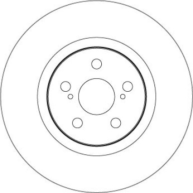 Bremsscheibe Toyota P. Avensis | DF4445S