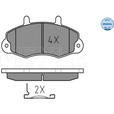 Bremsbelagsatz Ford P. Transit 91-00 | 252147018