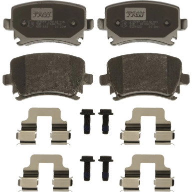 Bremsklötze HA | AUDI,SEAT,SKODA,VW Golf V,VI 06 | GDB1622