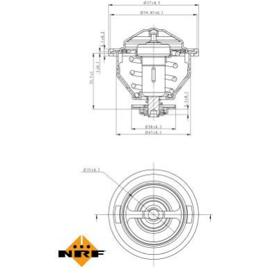 Thermostat, Kühlmittel | 725140