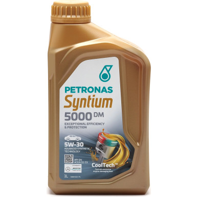 PETRONAS Syntium 5000 DM 5W30 | 1 Liter | 70644E18EU