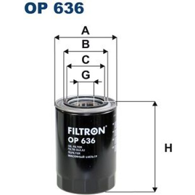 FILTRON Ölfilter | OP 636