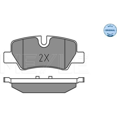 Bremsbelagsatz Mini T. Cooper/One 1,5-2,0 13 | 252598016