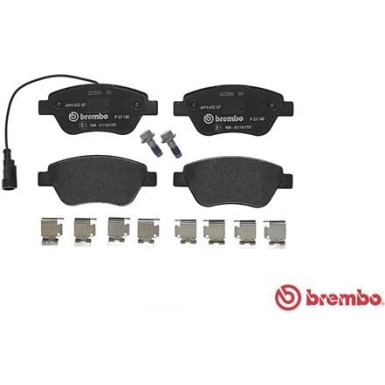 BREMBO Bremsklötze VA | FIAT Stilo,Nemo,Bipper 02 | P 23 140