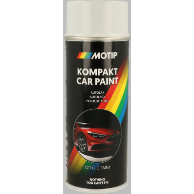 MoTip Autolack Acryl Kompakt weiß-grau 400ml | 45290