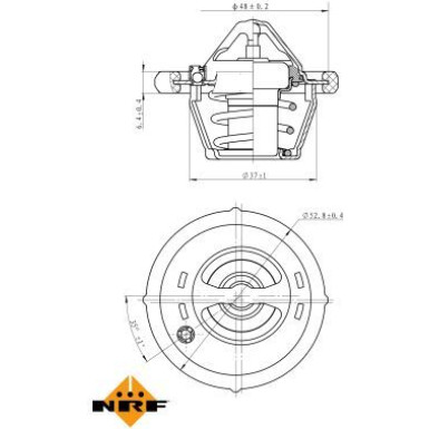 Thermostat, Kühlmittel | 725159