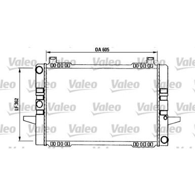 VALEO Motorkühler | 730562