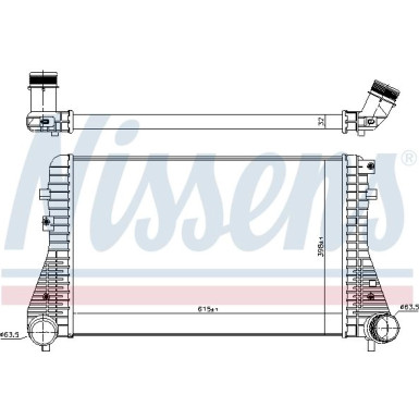 Ladeluftkühler PKW | VW PASSAT 2.0 TDI 05 | 96575