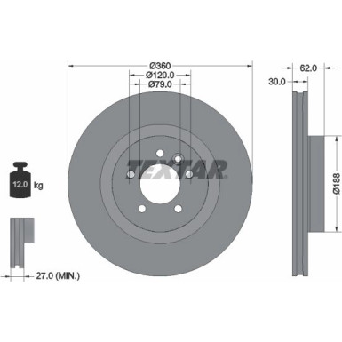 Bremsscheibe | 92162005