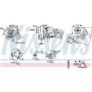 Nissens Turbo | MB Sprinter 06 | 93527