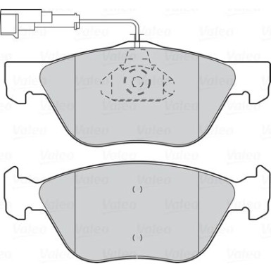 VALEO Bremsbeläge | 301065
