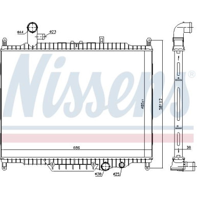 Wasserkühler PKW | Land Rover Discovery 3.0TD 10 | 64332