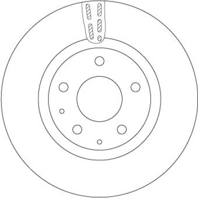 Bremsscheibe | DF6575