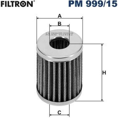 FILTRON Kraftstofffilter | PM999/15