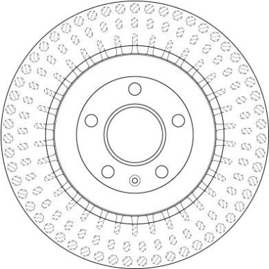 12 481 058 Bremsscheibe HA | AUDI A4 08 | DF6175S