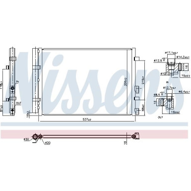 Kondensator PKW | Hyundai i20 1.1 CRDI 14 | 941129