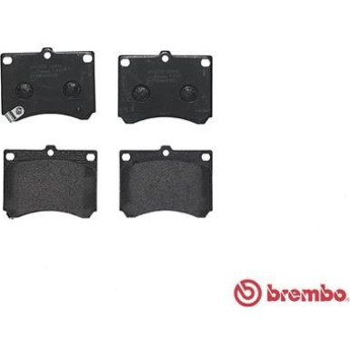 BREMBO Bremsklötze VA | MAZDA 323, MX-3 87-03 | P 49 011