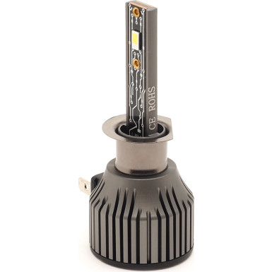 H1 P14,5s LED Nebelscheinwerfer SET Scheinwerferlampen 2600 Lumen 25 Watt