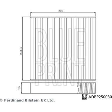 Filter, Innenraumluft | ADBP250030